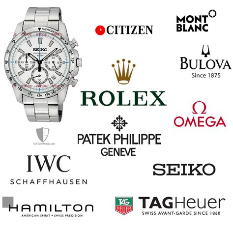 watch company name list